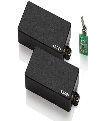 Amazon.co.jp: EMG 707TW 7弦アクティブギターピックアップ ブラック